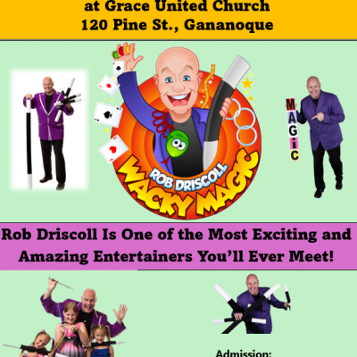 Wacky Magic Show with Rob Driscoll