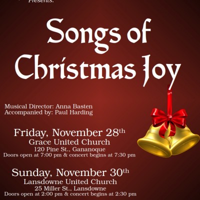 Songs of Christmas Joy - Gananoque Choral Society