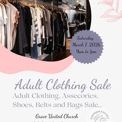 Human Society Adult Clothing Sale